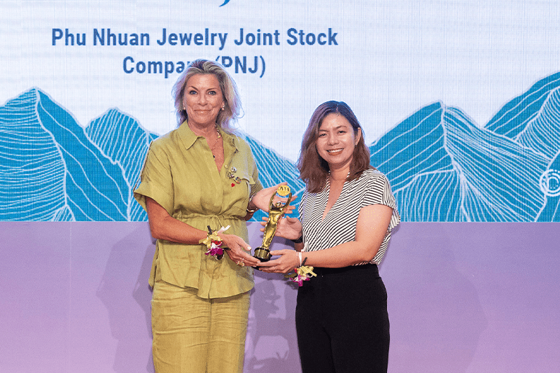 社会赋权奖获奖者：Phu Nhuan Jewelry Joint Stock Company (PNJ)